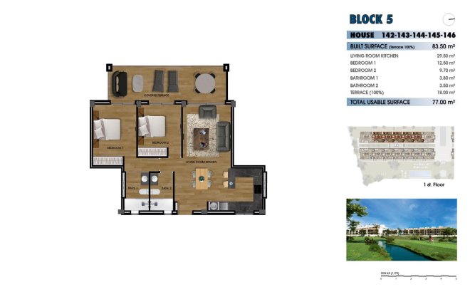 New Build - Apartment -
Los Alcazares - La Serena Golf