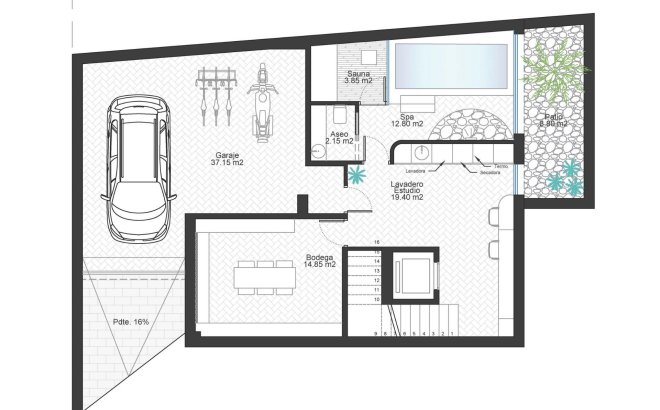 New Build - Villa -
Cabo de Palos - Cala Flores