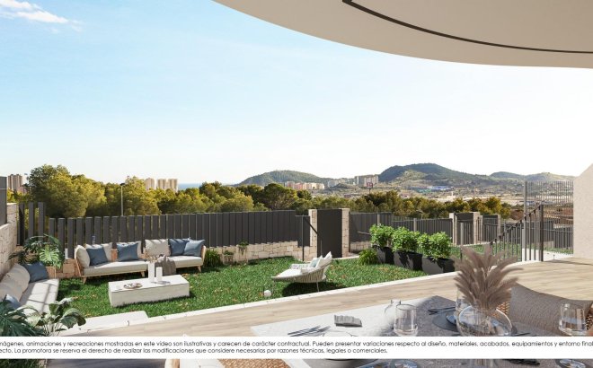 New Build - Apartment -
Finestrat - Campana Garden