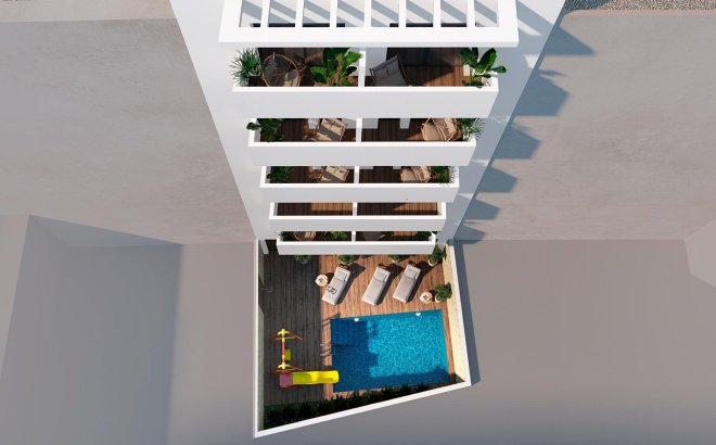 New Build - Apartment -
Torrevieja - Playa de El Cura