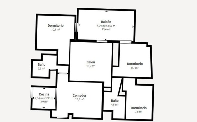 Resale - Apartment -
Torrevieja - Aldea Del Mar