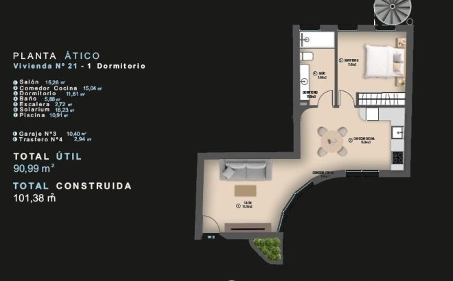 New Build - Penthouse -
Torrevieja - Centro