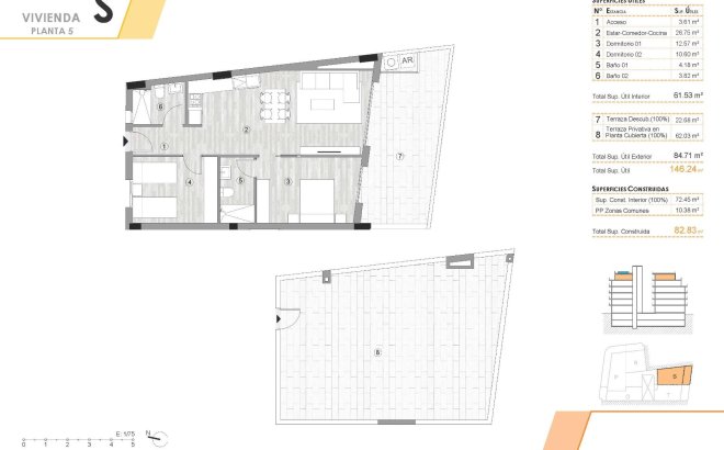 New Build - Penthouse -
Torrevieja - Centro
