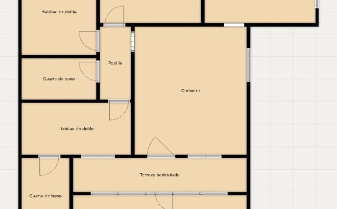 Herverkoop - Bungalow -
Torrevieja - La Siesta - El Salado - Torreta