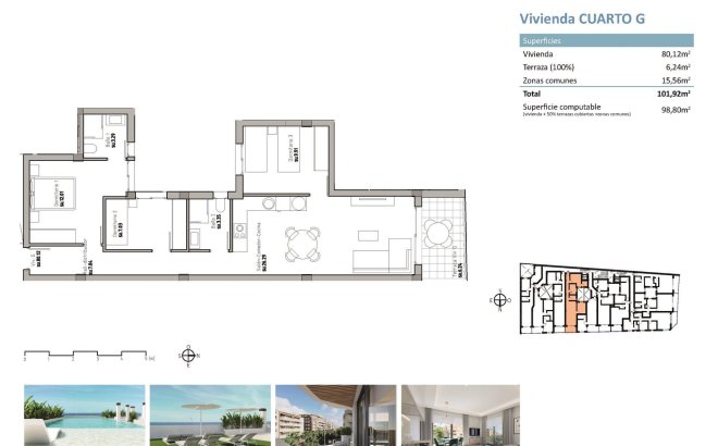 New Build - Penthouse -
Guardamar del Segura - Pueblo