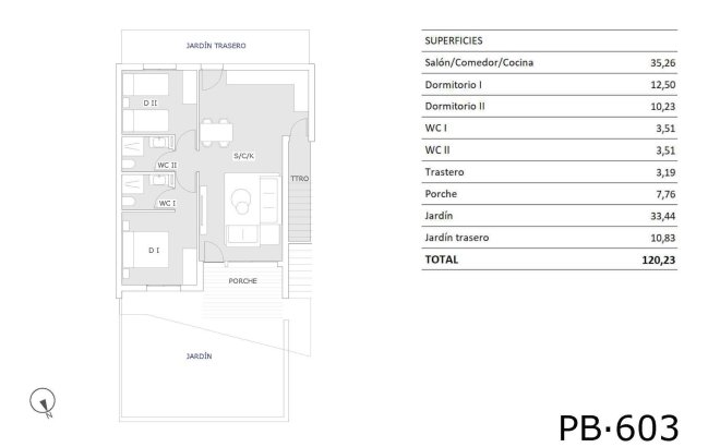Nouvelle Construction - Bungalow -
San Miguel de Salinas - Pueblo