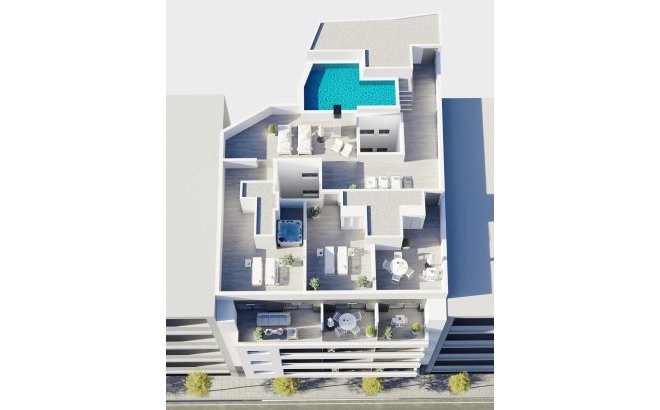 New Build - Penthouse -
Torrevieja - Centro
