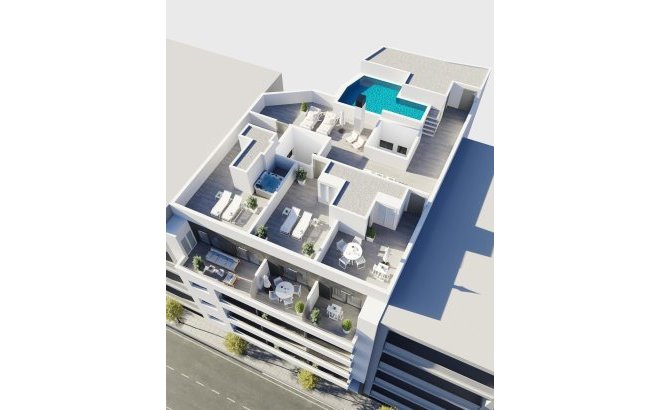 New Build - Apartment -
Torrevieja - Centro