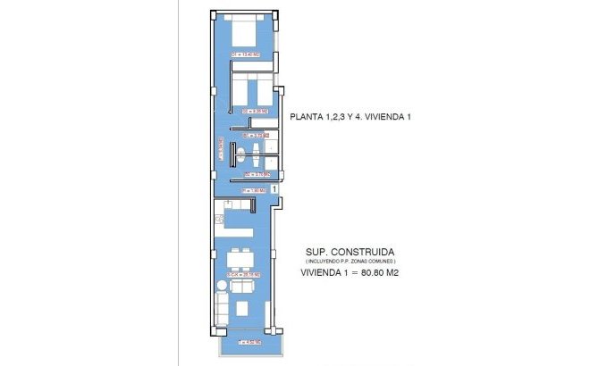 New Build - Apartment -
Torrevieja - Playa El Acequión