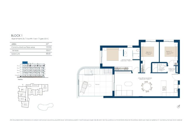 New Build - Penthouse -
Baños y Mendigo - El Valle Golf
