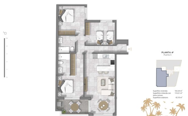 New Build - Penthouse -
Guardamar del Segura - Pueblo