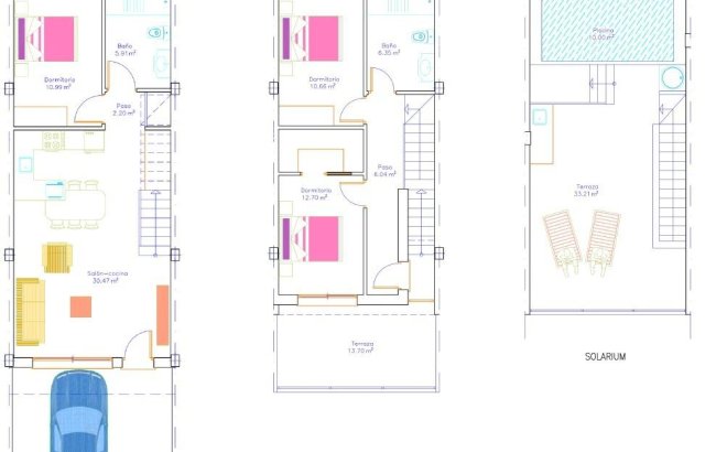 Nouvelle Construction - Town House -
San Pedro del Pinatar - Pueblo