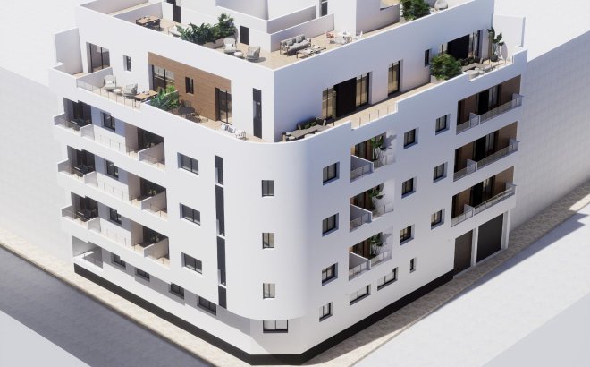 New Build - Apartment -
Torrevieja - pueblo