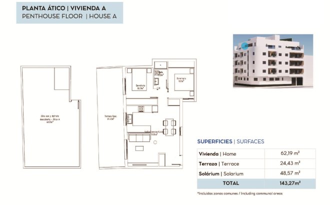 New Build - Penthouse -
Torrevieja - pueblo