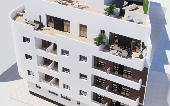 Nouvelle Construction - Appartement -
Torrevieja - pueblo