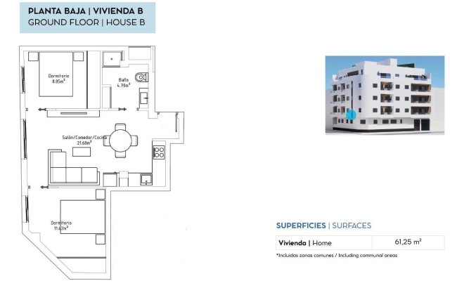 Nouvelle Construction - Appartement -
Torrevieja - pueblo
