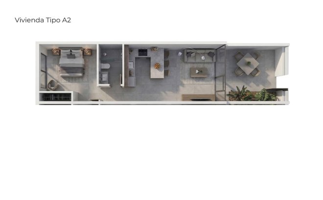New Build - Apartment -
Vera - Vera Playa