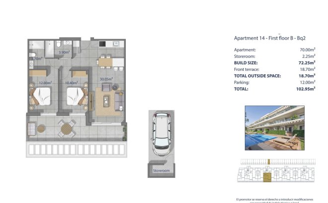 Nouvelle Construction - Appartement -
Los Alcazares - Los Narejos