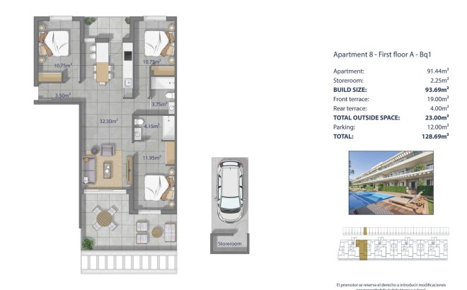 New Build - Apartment -
Los Alcazares - Los Narejos