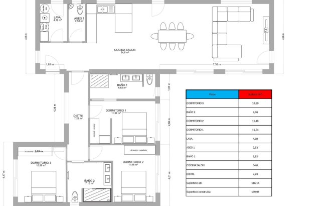 New Build - Villa -
Pinoso - Casas Pastor