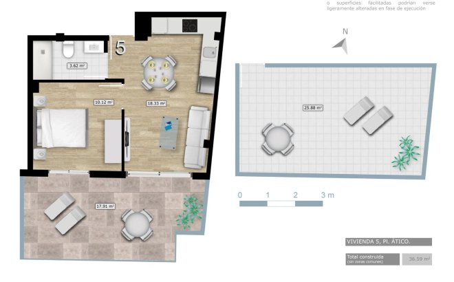 New Build - Penthouse -
Torrevieja - Centro