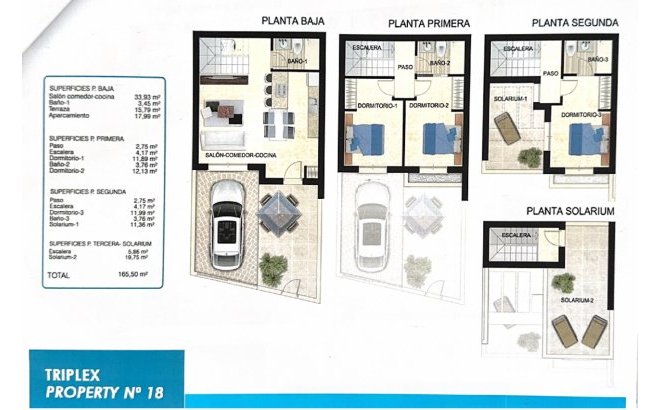 Herverkoop - Town House -
Villamartin - Costa Blanca