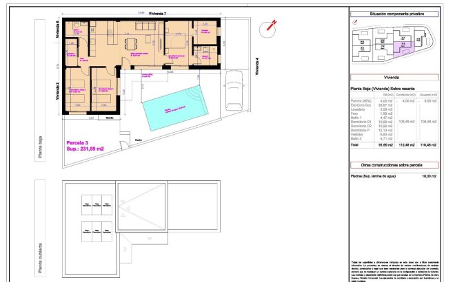 New Build - Quad House -
Daya Nueva - Centro
