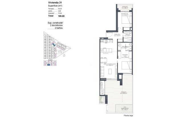 Nouvelle Construction - Appartement -
Los Alcazares - Serena Golf