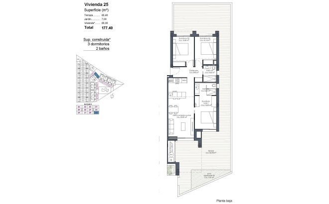 Nouvelle Construction - Appartement -
Los Alcazares - Serena Golf