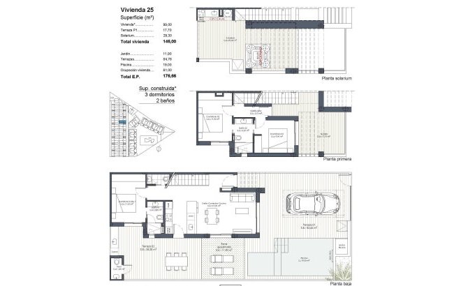 New Build - Quad House -
Los Alcazares - Serena Golf