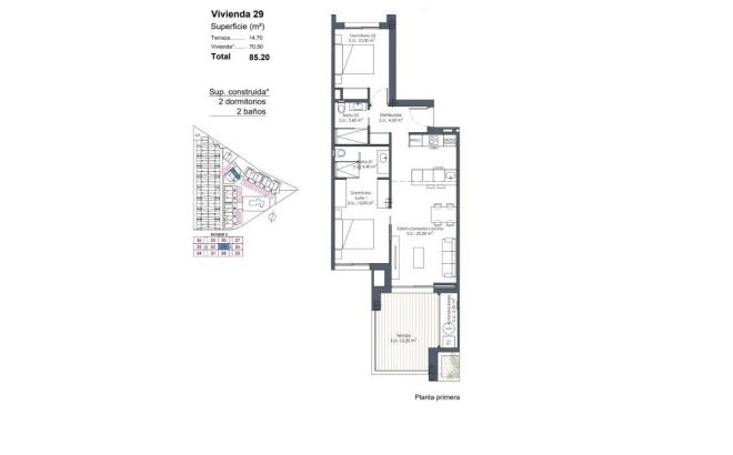 Nouvelle Construction - Appartement -
Los Alcazares - Serena Golf