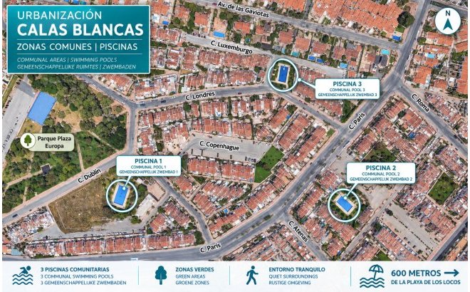 Revente - Town House -
Torrevieja - Costa Blanca