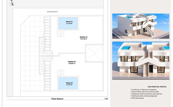 Nouvelle Construction - Bungalow -
San Pedro del Pinatar - Los Peñascos