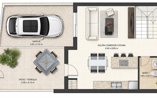 Resale - Town House -
Orihuela Costa - Villamartín-las Filipinas