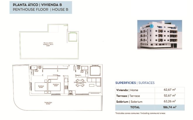 Nouvelle Construction - Penthouse -
Torrevieja - pueblo