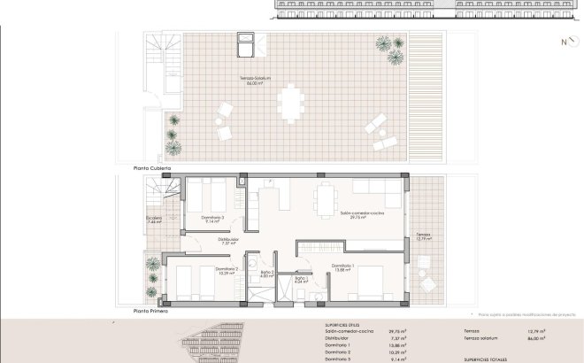 New Build - Penthouse -
Pulpi - Aguilón Golf