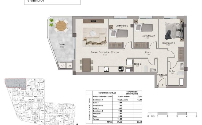 Nouvelle Construction - Appartement -
Santa Pola - Estacion de autobuses