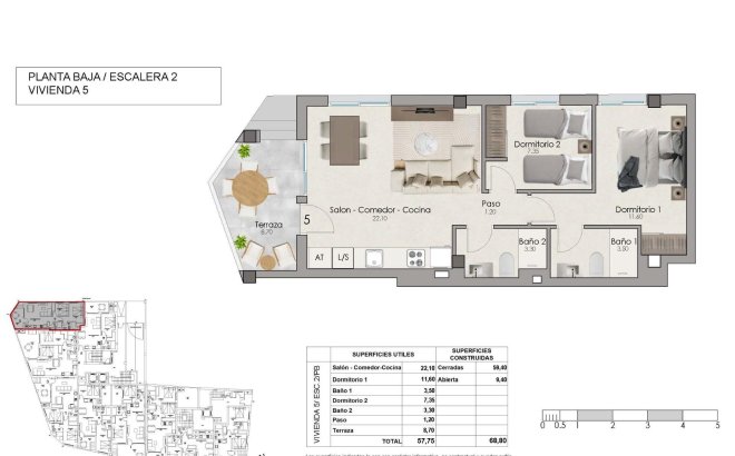 Nouvelle Construction - Appartement -
Santa Pola - Estacion de autobuses