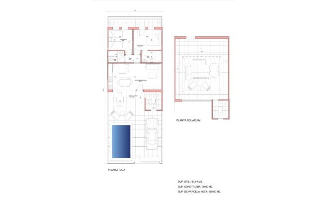 New Build - Town House -
Fuente Álamo - La Pinilla