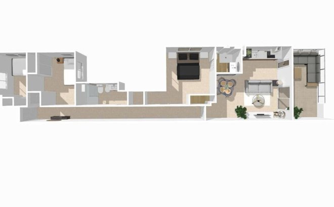 Revente - Appartement -
Torrevieja - Centro