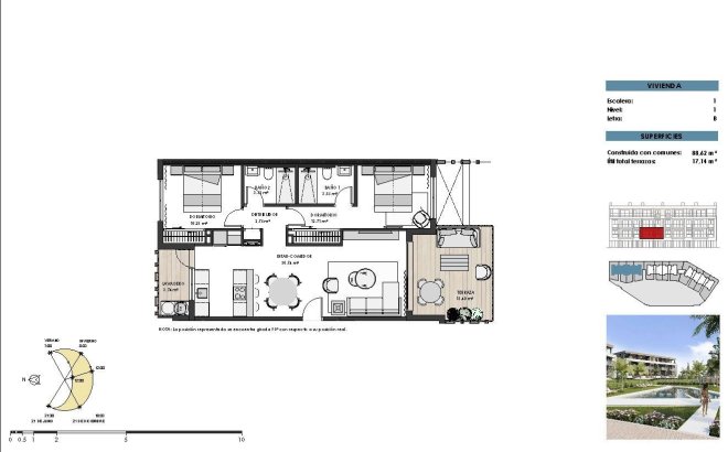 New Build - Apartment -
Torre Pacheco - Santa Rosalia Lake And Life Resort