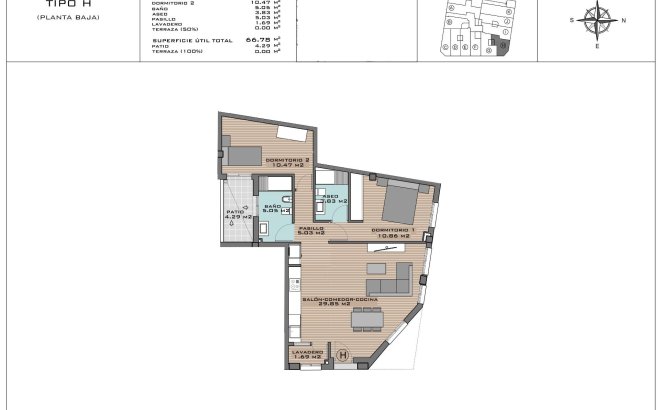 Nieuwbouw Woningen - Appartement -
Algorfa - Pueblo