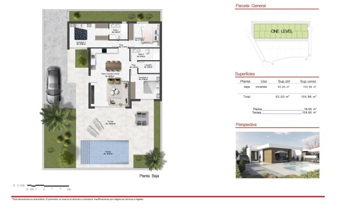 New Build - Villa -
Baños y Mendigo - Altaona Golf And Country Village