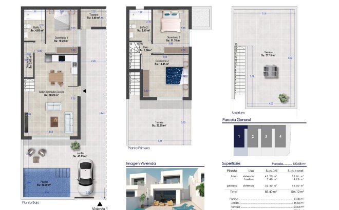 Nouvelle Construction - Chalet -
San Pedro del Pinatar - Pueblo