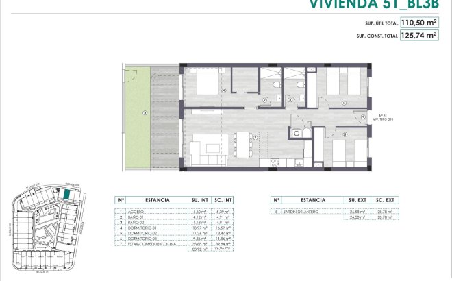 Nouvelle Construction - Appartement -
Monforte del Cid - Alenda Golf