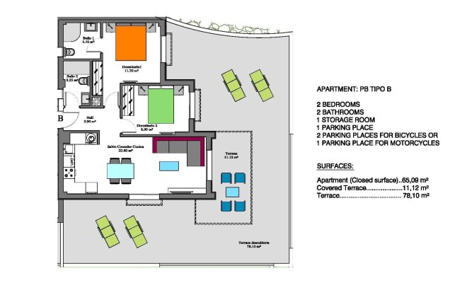 Nouvelle Construction - Appartement -
Orihuela Costa - Las Filipinas