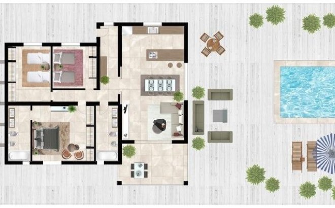 New Build - Villa -
Abanilla - Cañada de la Leña