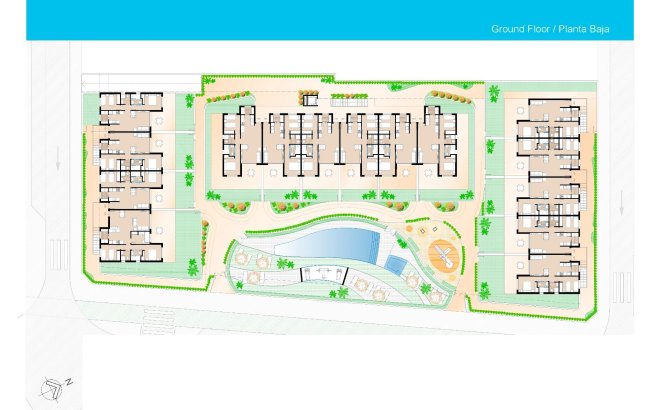 Nieuwbouw Woningen - Bungalow -
Pilar de la Horadada - Polideportivo