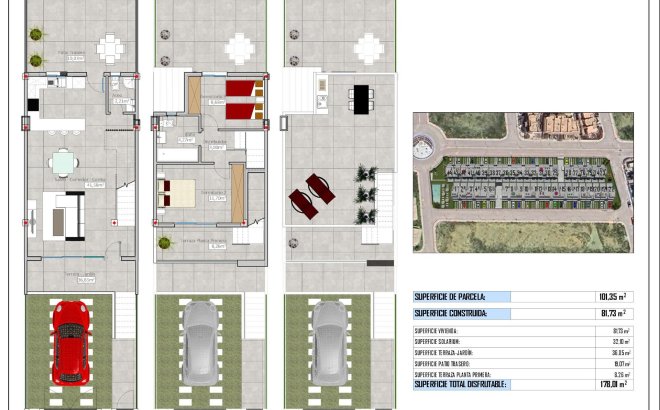 New Build - Town House -
Cox - Sin Zona