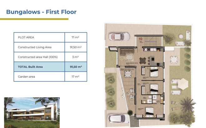 New Build - Bungalow -
Orihuela Costa - Punta Prima